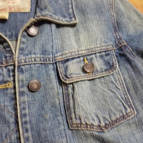 Abercrombie and fitch vintage denim jean jacket - Picture 4 of 5